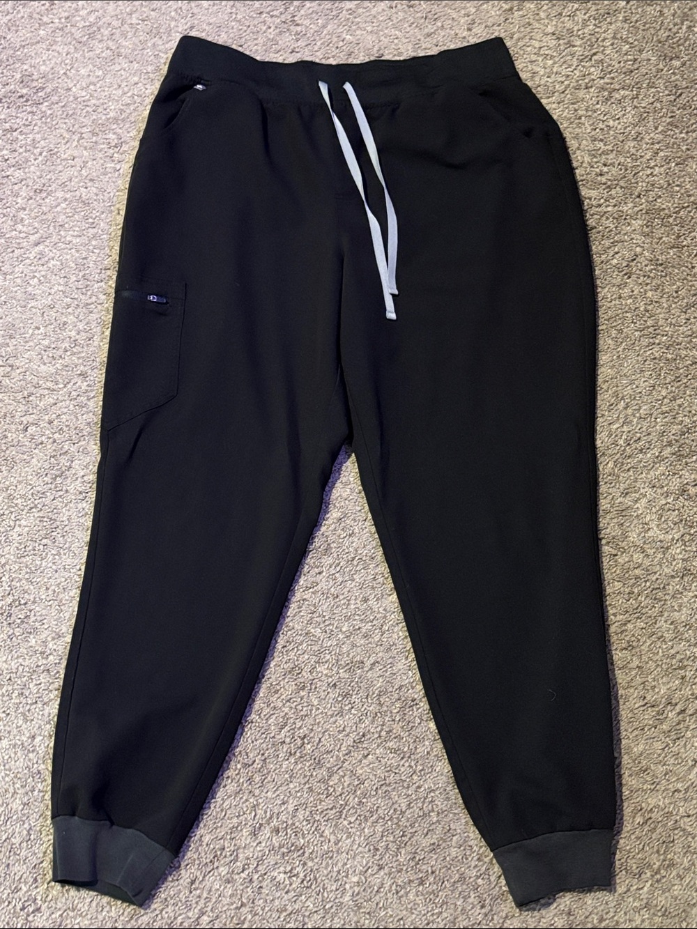 Women’s Figs Black Drawstring Jogger Pants-2X Tall